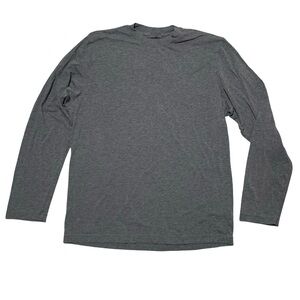Skims Cotton Modal Long Sleeve Gray Shirt Mens Size Small